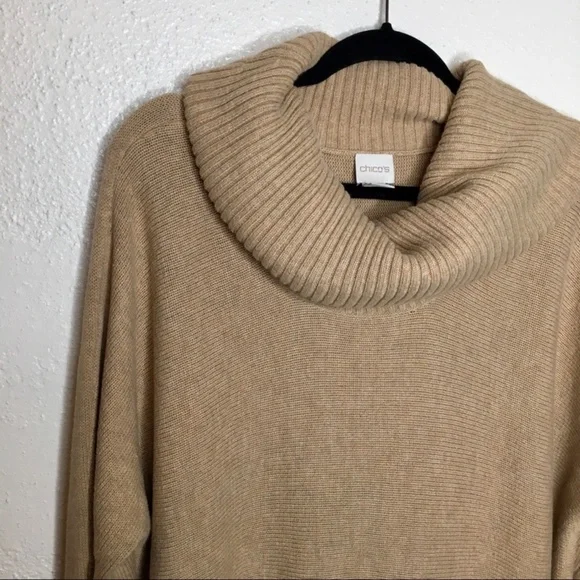 Chico's Hayden Sharkbite-Hem Pullover XL - Picture 5 of 7